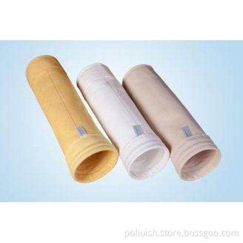 Anti-acid Housings PTFE Filter Bag PTFE Fiber For Dust Coll
